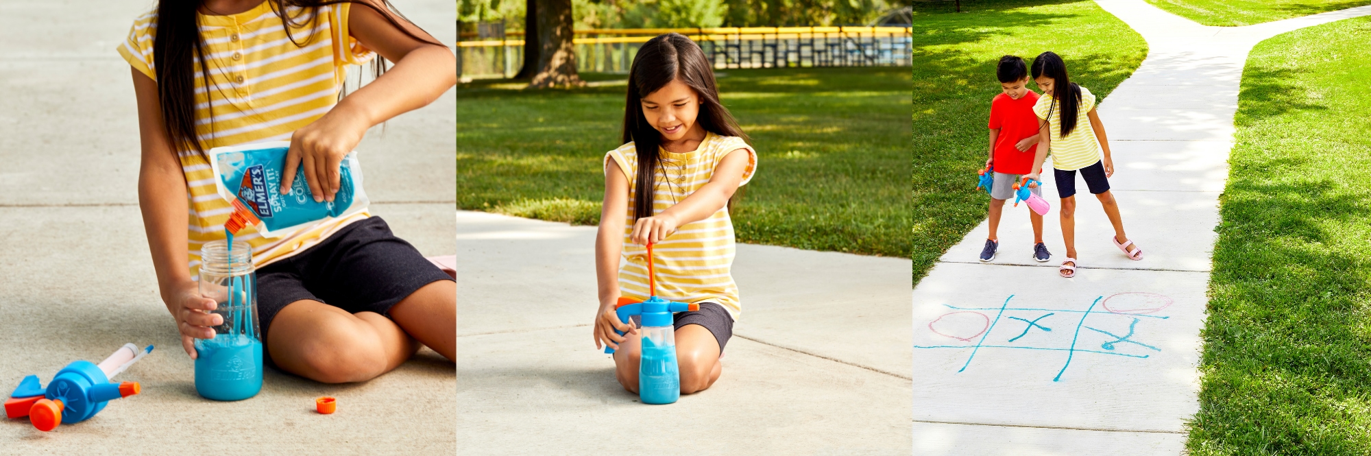 How do I pressurize the chalk sprayer?